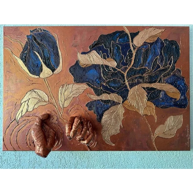 Claudia Benavente, Take My Rose, 2023, Oil on Canvas For Sale - Image 4 of 4