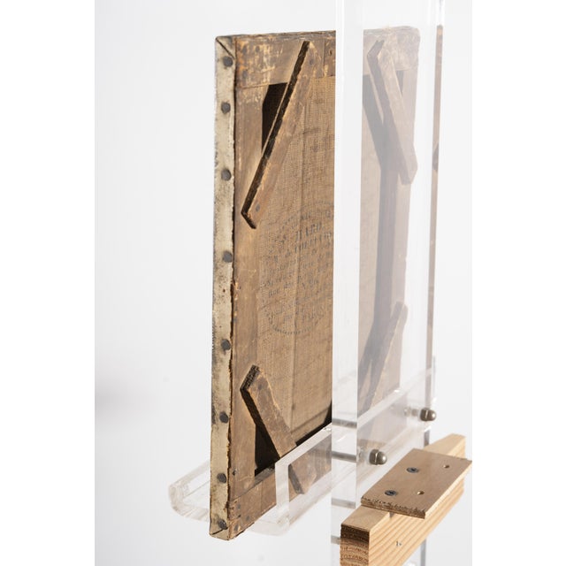 C. Leroy, Floral Still Life with Camellia and Daisies, Oil on Canvas For Sale - Image 12 of 14