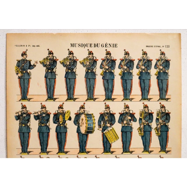 Date: 1880s-1890s Size: 11.5 x 15.5 inches Printer: Pellerin et cie. About this poster: Imagerie d'Épinal was a print...