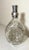 Antique Ornate Sterling Silver Overlay Glass Liquor Claret Decanter Bottle Jar For Sale - Image 4 of 12