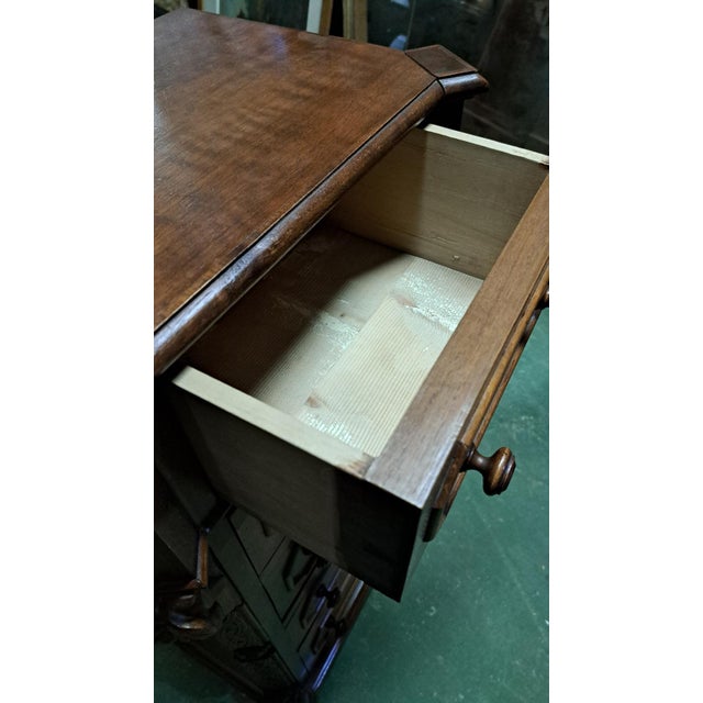 Small Louis Philippe Chest of Drawers, 1890s For Sale - Image 3 of 6