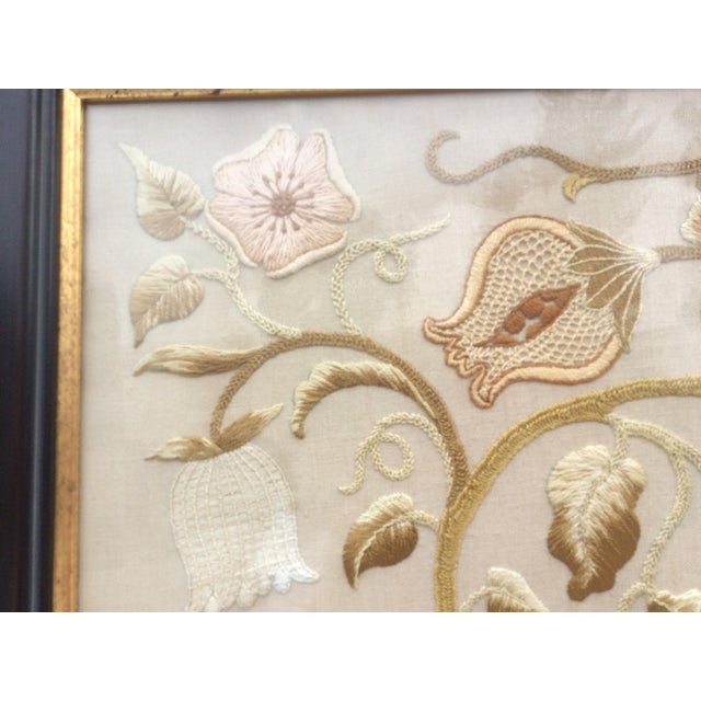 Antique Floral Needlework Art Chairish