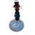 Art Nouveau Style Crystal Floral Floor Lamps, Set of 2 For Sale - Image 11 of 12