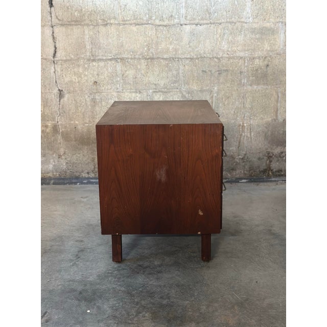 Jens Risom Petite Walnut Cabinet For Sale In New York - Image 6 of 6