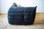 Black Togo Living Room Set in Dubai Leather by Michel Ducaroy for Ligne Roset, Set of 5 For Sale - Image 17 of 18