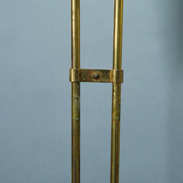 Metal Vintage Floor Lamp by Ernest Igl for Hillebrand Lighting, 1950s For Sale - Image 7 of 8