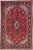 Vintage Handmade Persian Red Medallion Wool Rug 6'5" X 9'8" For Sale - Image 10 of 10