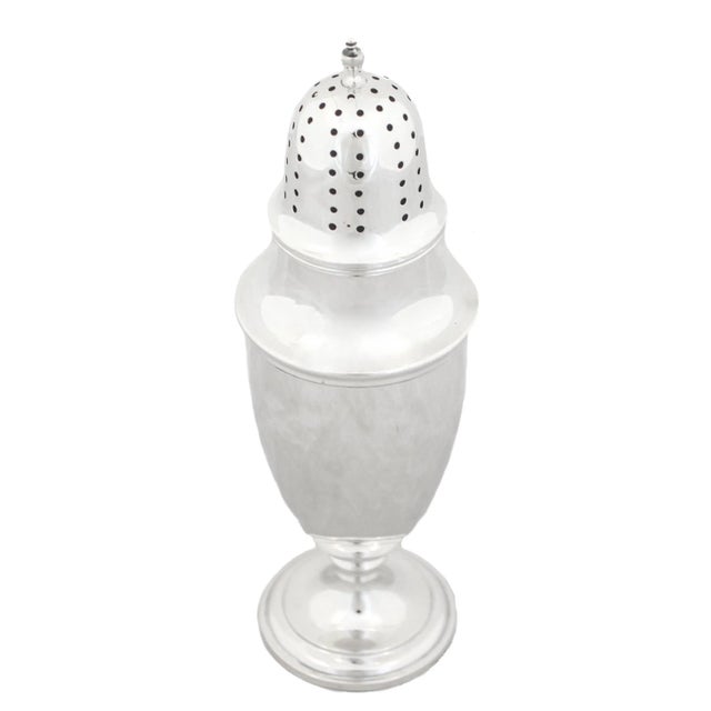 We are happy to offer you this sterling silver (sugar) caster by the Whiting Silver Company, hallmarked 1916. Designed in...