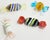 Murano Vintage Murano Style Blown Glass Wrap Candies, S/4 For Sale - Image 4 of 5