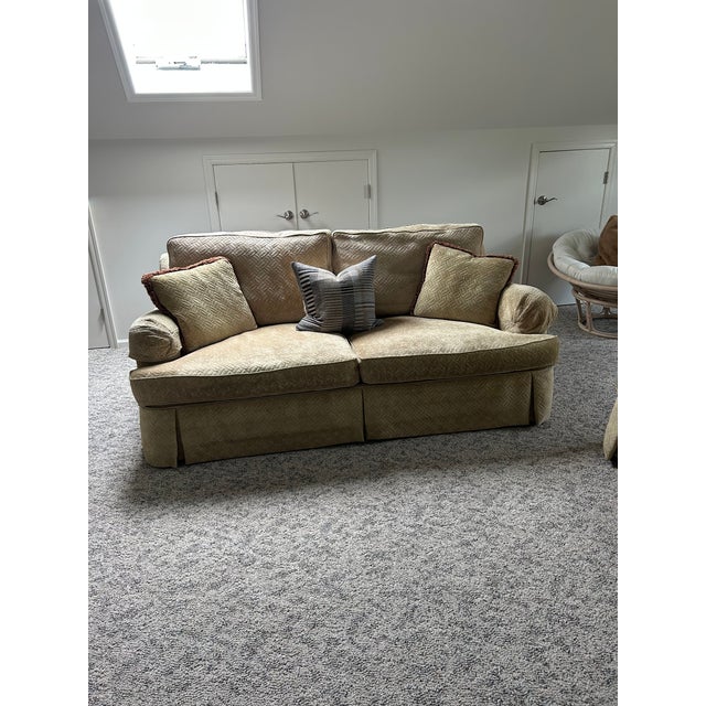 Hancock & Moore Velvet Sofas (2) For Sale - Image 14 of 18