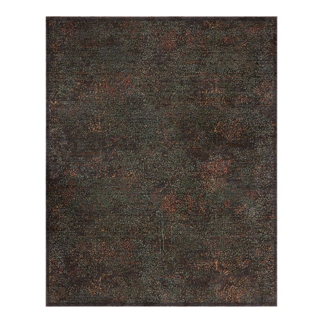 Loloi Winchester Ink / Forest 2'-6" x 7'-8" Runner Rug For Sale