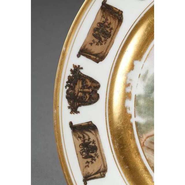 Empire Plate by Athanase Marie Martin for Coquerel & François Antoine Legros For Sale - Image 5 of 6