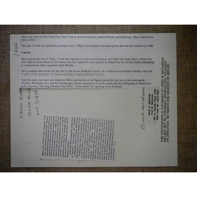 Sylvia Miles and Larry Rivers