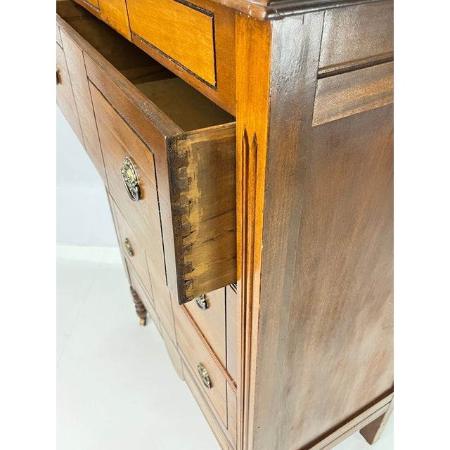 Early 20th Century Depression Era Chest of Drawers For Sale - Image 10 of 12