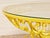 Styled After Arthur Umanoff Yellow Vintage Outdoor Table For Sale In Los Angeles - Image 6 of 12
