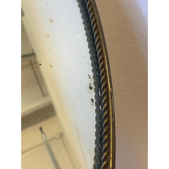 Table Mirror in Brass, 1950s For Sale - Image 10 of 14