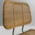 1960s Italian Modern Rattan and Black Metal Chairs, 1960s, Set of 6 For Sale - Image 5 of 13