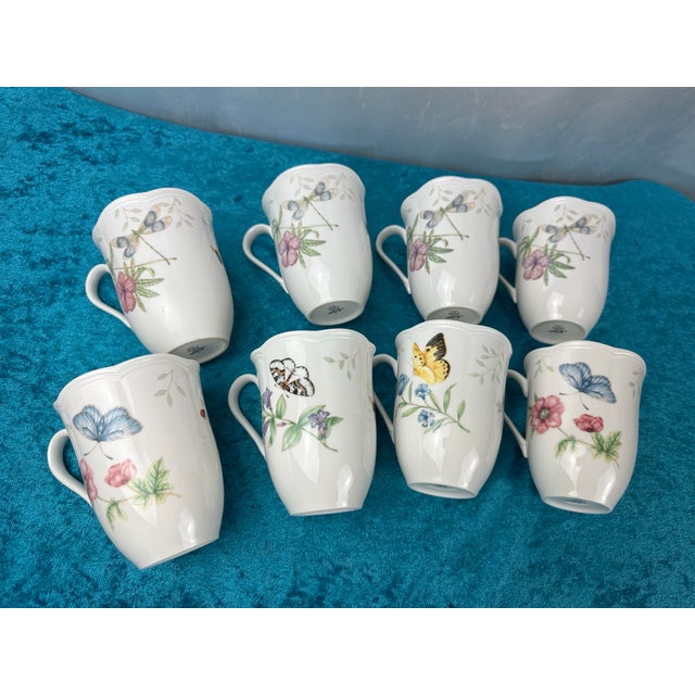 Fluttery Lenox Butterly Meadow Dish Set- 32 Pieces For Sale In Phoenix - Image 6 of 9