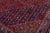 Vintage Retro Tabriz Red/Blue Wool Rug - 9'7'' X 12'6'' For Sale - Image 4 of 10