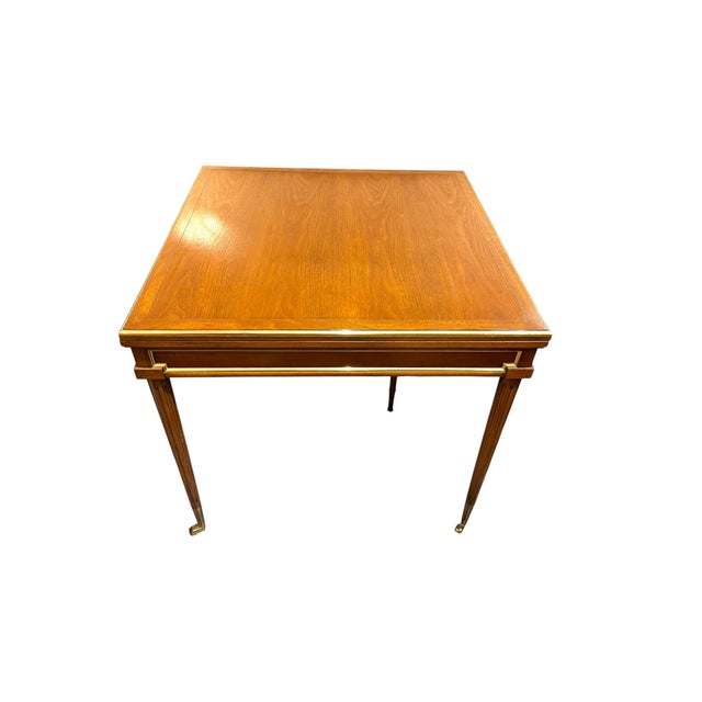 Mid-Century Modern 1970s Folding Game Table For Sale - Image 3 of 8
