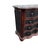 1990s Ethan Allen Lucca Serpentine Chest of Drawers Dresser Nightstand Console For Sale In Philadelphia - Image 6 of 11