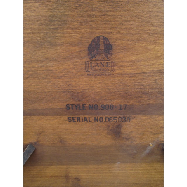 Mid 20th Century Lane Perception Square Cocktail Table Model 908-17 For Sale - Image 15 of 15