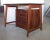 Wooden Writing Desk with Brass Details, 1960s For Sale - Image 12 of 12