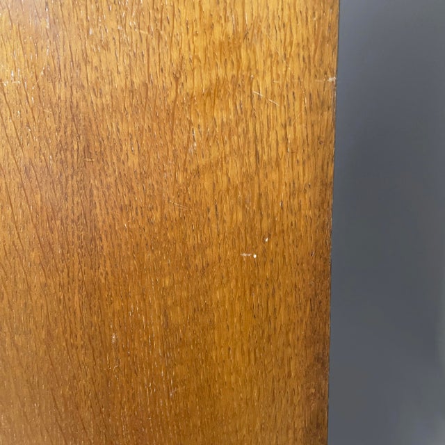 Mid-Century Modern Italian Cabinet with Drawers in Wood and Glass, 1940s For Sale - Image 11 of 18