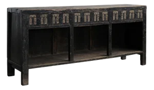 Vintage Chinese Apothecary Counter