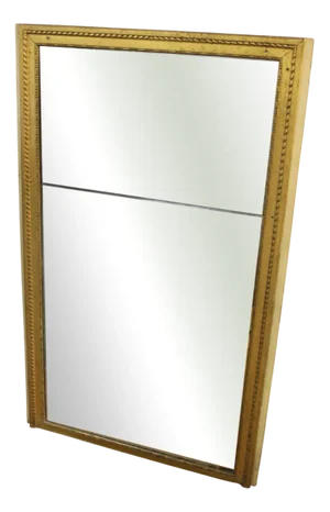 Important Louis XVI Mercury Mirror with Woodwork, Early 19th Century