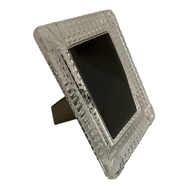 1990s Waterford Abcd Block Picture Frame For Sale