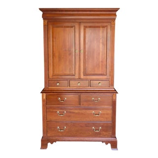 Ethan Allen Regents Park Cherry Armoire For Sale
