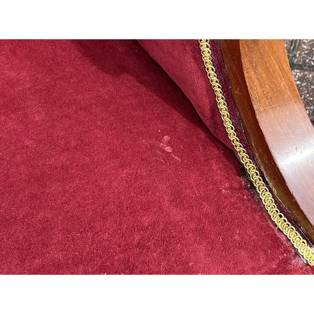 Antique French Empire Ormolu Mounted Armchairs For Sale - Image 9 of 18