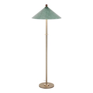 Louisa IV Floor Lamp in Bronze and Brass by Marine Breynaert For Sale