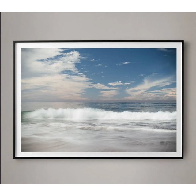 A dreamy coastal scene in glass-like textures captured by SoCal photographer Mo Gambill. Unframed photograph printed on...