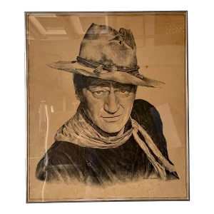 John Wayne Framed Print by Gary Giuffre
