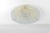 Large Round Murano Amber Sunbrust Flushmount attributed to Hillebrand, Germany, 1970s For Sale - Image 3 of 14