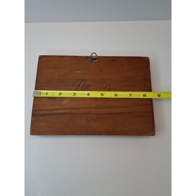 Antique Bezalel Jerusalem Copper Relief Plaque Western Wall Mandate Palestine C. 1920s Judaica For Sale - Image 4 of 16