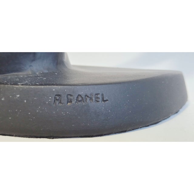 1980s Alexsander Danel Golf Sculpture Austin Production Golfer "In the Swing Ii" 1989 For Sale - Image 10 of 12