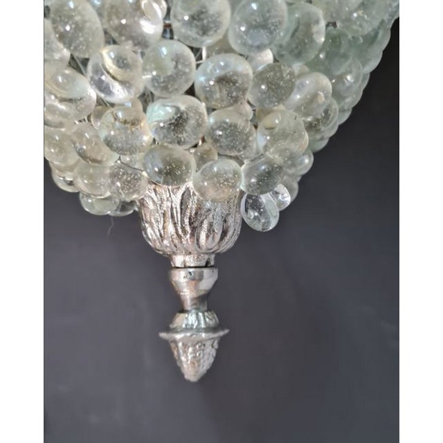 Baroque Vintage Murano Glass Chandelier, 1960s For Sale - Image 3 of 10