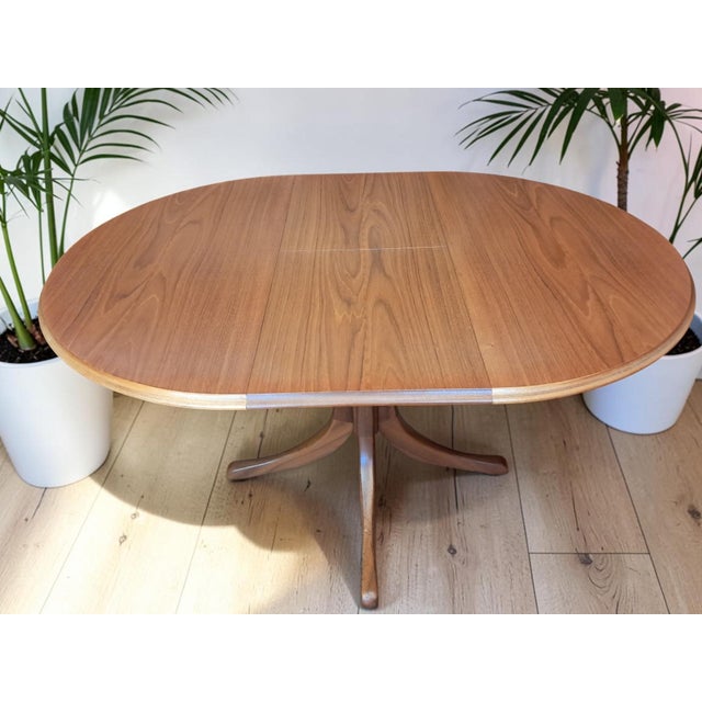 Mid-Century Teak Extending Dining Table and Chairs, 1970s, Set of 5 For Sale - Image 12 of 18