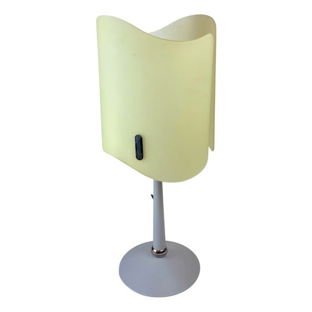 Italian Opaline Table Lamp, 1990s For Sale