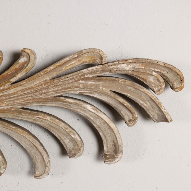 19th Century Upper Door Frieze in Carved and Gilded Wood, Italy For Sale - Image 9 of 14