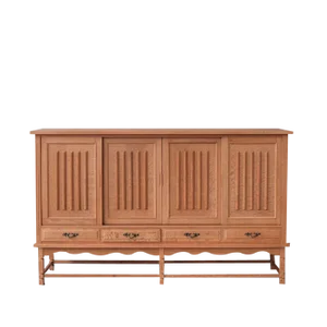 Mid-Century Danish Oak Sideboard in style of Kjaernulf