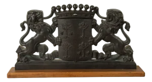 Bronze Coat of Arms, 1830s