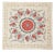 19"x20" Embroidered Pillow Cover. Boho & Chic Home Decor. All Silk Cushion Cover For Sale