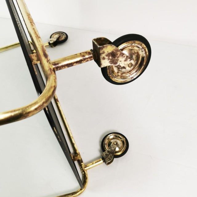 Art Deco Bar Trolley, Denmark, 1950s For Sale - Image 10 of 14