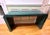 Postmodern 1980 Teal Laminate Console Table, great for the hallway or living room Overall great vintage condition. No...