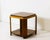 Art Deco French Side Table in Walnut Burl and Oak, 1925 For Sale - Image 4 of 14