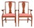 Baker Furniture Style Federal Inlaid Mahogany Armchairs, Pair For Sale